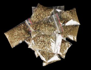 bags of marijuana